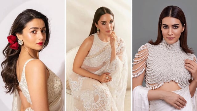 Celeb-Inspired White Outfits to Rock This Navratri Colour Of The Day 1 (Credits: Instagram)