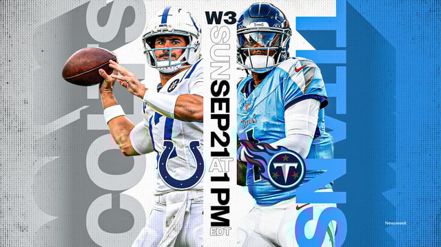 Colts vs Titans - NFL Week 3