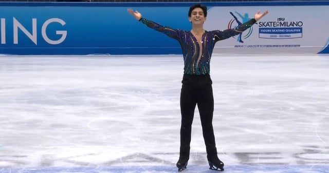Donovan Carrillo aseguró su boleto para participar en sus segundos Juegos Olímpicos de Invierno. Foto: Conade