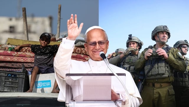 El Papa León XIV expresó su rechazo al desplazamiento forzoso de palestinos y a la violencia en Gaza, durante su mensaje dominical en la Plaza de San Pedro.