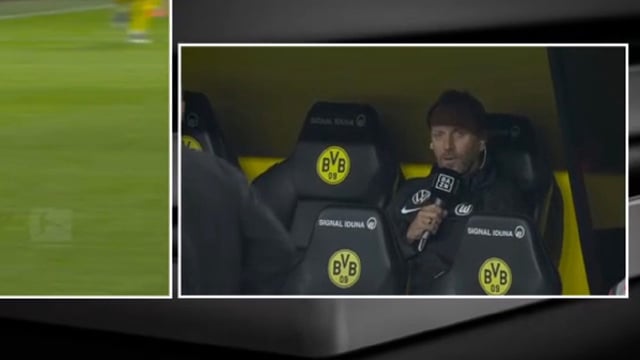 DAZN revolutioniert Fußball-TV: Schalte zu Wolfsburgs Sportdirektor während Dortmund-Spiel.