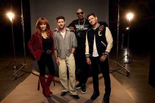 "The Voice" Season 28 judges include Reba McEntire, Niall Horan, Snoop Dogg and Michael Bublé.