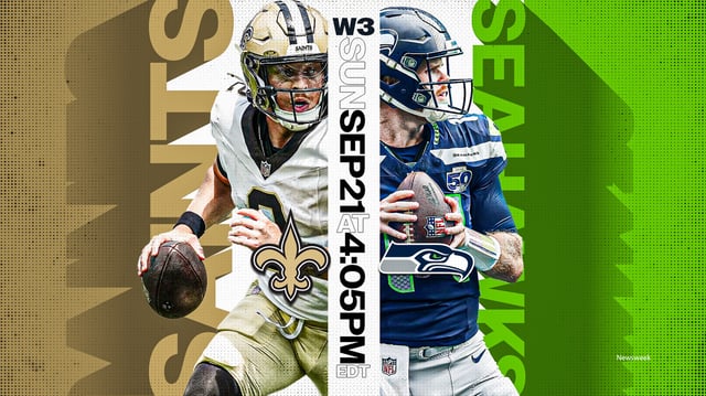 Saints vs Seahawks - NFL Week 3
