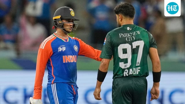 The war of words between Abhishek Sharma and Haris Rauf the story of the match as India ultimately continued their stretch of dominance over Pakistan with a comfortable 6-wicket win to get their Super 4s off to a great start.