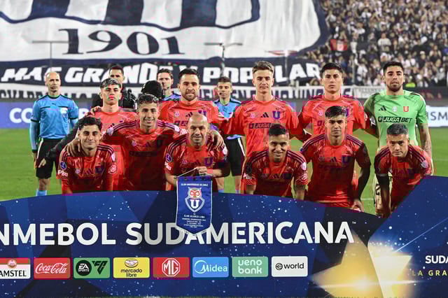 U. de Chile sufre sensible baja en la volante para enfrentar a Alianza Lima en el partido de vuelta de los cuartos de final de la Copa Sudamericana.