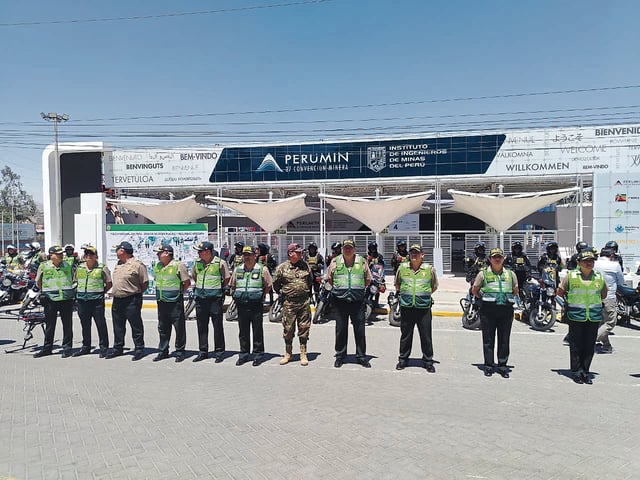 Plan de operaciones de la Policía se dio a conocer el sábado. Foto: GEC.