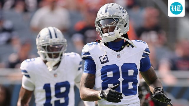 CeeDee Lamb injured his ankle vs the Chicago Bears