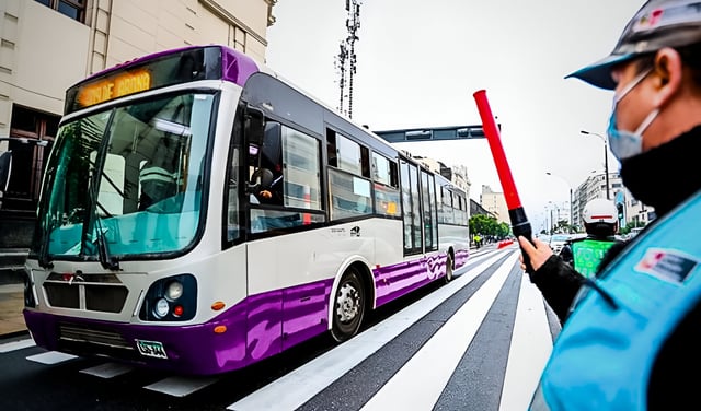 Corredor Morado desvía su ruta por protestas en la avenida Abancay: estos son los recorridos alternos, según ATU