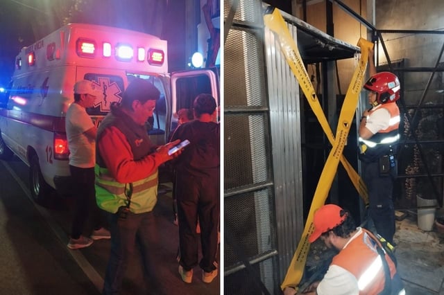Al final, solo tres adultos y tres menores fueron hospitalizados. | Crédito: Secretaría de Gestión Integral de Riesgos y PC (@SGIRPC_CDMX)