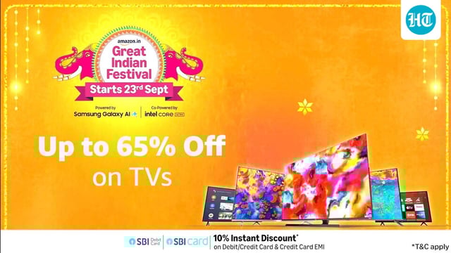 Amazon Great Indian Festival is LIVE for Prime members