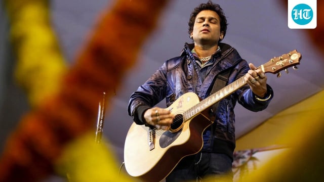 Singer Zubeen Garg. Garg died on September 19 while scuba diving in Singapore.