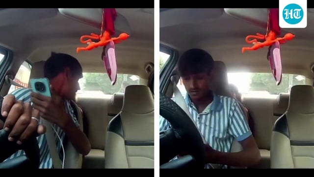 An argument between a cab driver and a passenger is being widely shared online. 