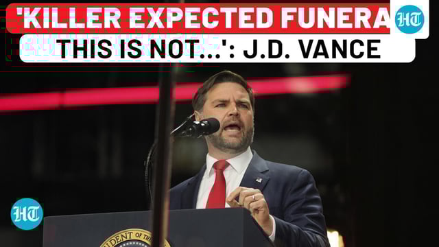 'Killer expected funeral for Charlie Kirk, instead…': JD Vance