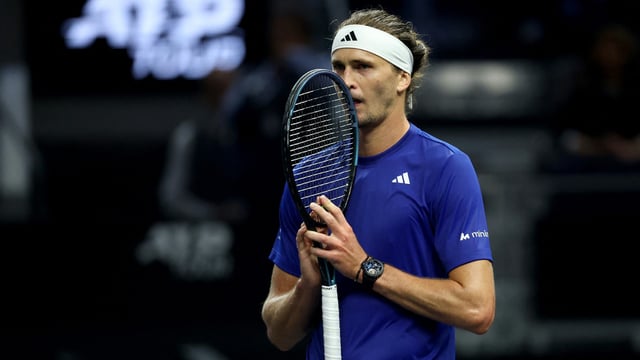 Kein Satzgewinn für  Alexander Zverev in San Francisco