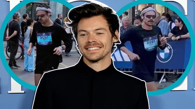 Harry Styles sorprendió en el Maratón de Berlín al correrlo en 2:59:13, rompiendo la barrera de tres horas. / Foto: Especial