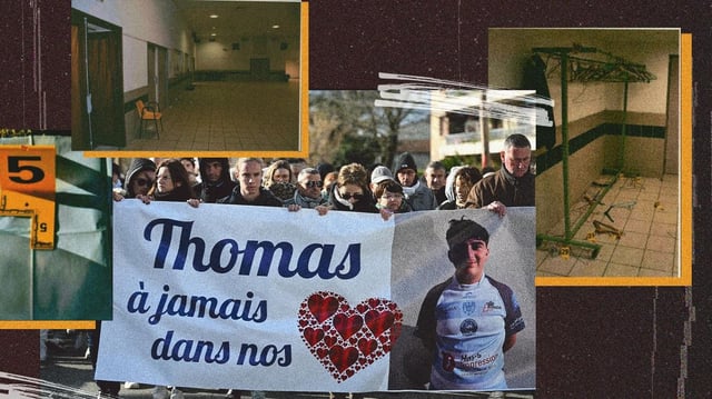 Thomas Perotto, 16 ans, a été tué de deux coups de couteau dans un bal d’hiver à Crépol, dans la Drôme, le 18 novembre 2023.