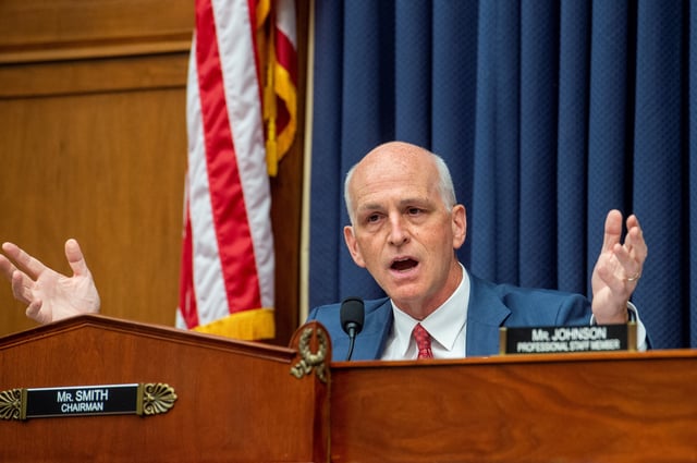 U.S. Representative Adam Smith (D-WA), chairman of the House Armed Services Committee, speaks during committee's hearing on "Ending the U.S. Military Mission in Afghanistan" in the Rayburn House Office Building in Washington, U.S., September 29, 2021. Rod Lamkey/Pool via REUTERS/File Photo