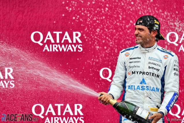 Carlos Sainz Jnr, Williams, Baku City Circuit, 2025