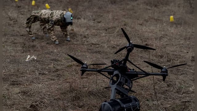 Ukrainian Army Seeks to Deploy Robots to Increase Efficiency and Protect Soldiers' Lives | Image: AP