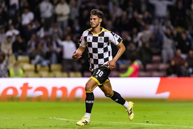 Miguel Reisinho of Boavista attempts celebrates his goal during the Liga Portugal Betclic match against FC Porto at Estádio do Bessa Sec. XXI on May 11, 2025 in Porto, Portugal. (Photo by Miguel Lemos/Eurasia Sport Images/Getty Images)