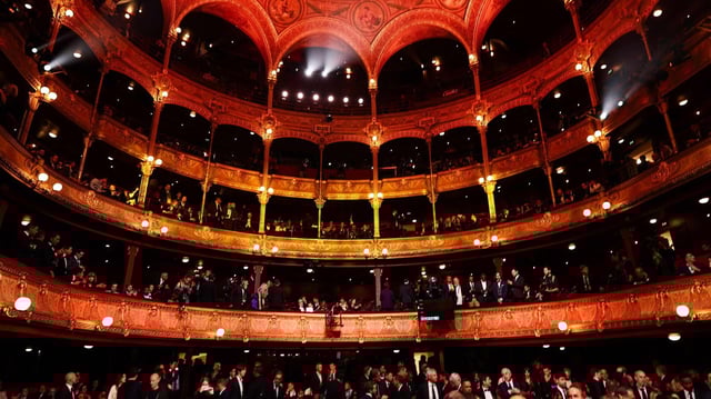 Der Ballon d'Or wird im prachtvollen Théâtre du Châtelet vergeben.