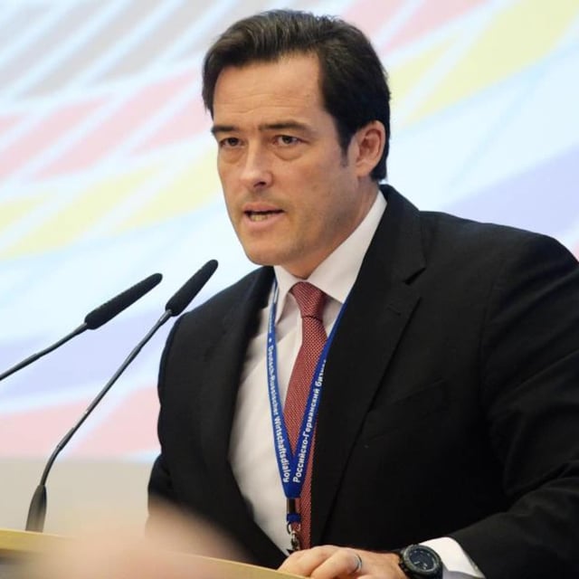 Der Außenwirtschaftschef des DIHK, Volker Treier (Archiv).