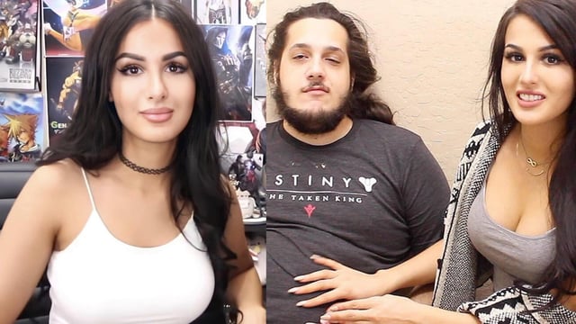 sssniperwolf and evan sausage