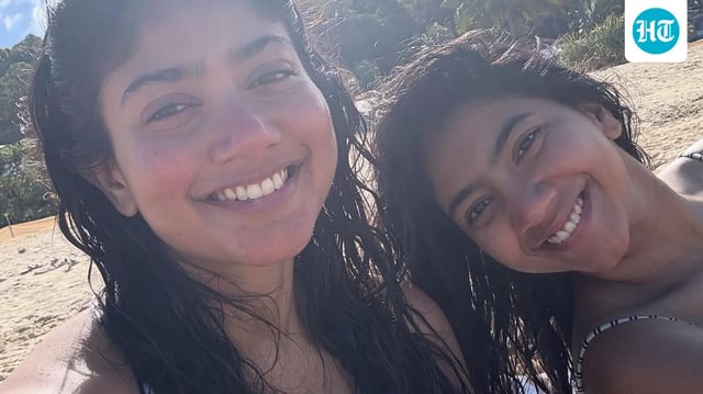 Sai Pallavi's sister Pooja Kannan posted beachy pictures of their recent vacation on Instagram. 