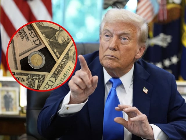 Dólar vs Peso mexicano: ¿En cuánto cotiza el tipo de cambio hoy? | Crédito: AP/Canva