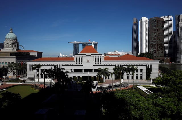 A view of the Parliament House in Singapore May 24, 2018. REUTERS/Edgar Su/ File Photo