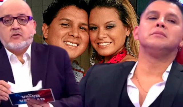 Néstor Villanueva evitó responder si alguna vez golpeó a su exesposa Florcita Polo en 'El valor de la verdad'