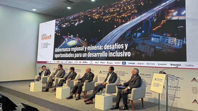 Una semana con grandes expositores y llena de conocimiento en PERUMIN 37, en Arequipa. Foto: GEC.