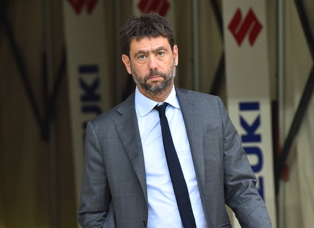 Soccer Football - Serie A - Torino v Juventus - Stadio Olimpico Grande Torino, Turin, Italy - October 15, 2022  Juventus president Andrea Agnelli before the match REUTERS/Massimo Pinca/File Photo