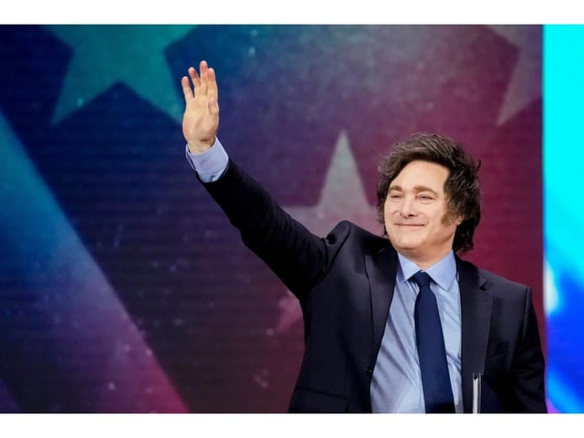 Milei agradeció a Estados Unidos el "apoyo al pueblo argentino"