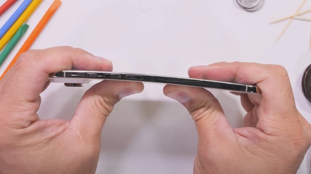 iPhone Air bend test results are “shocking.”