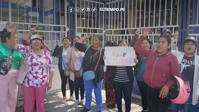 Padres del colegio Fátima protestan contra docente acusado de acoso y exigen su destitución inmediata