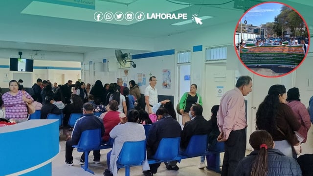 Piura: Más de 20 mil pacientes pierden citas por huelga en EsSalud que hoy cumple 13 días sin atenciones