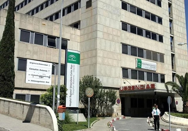 La niña de 47 días estuvo 20 días en la UCI del Materno de Málaga