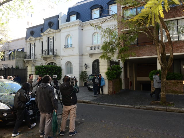 Robo a la casa de Pampita en Barrio Parque. Foto: Luciano Thieberger