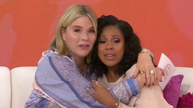 Jenna Bush Hager and Sheinelle Jones on the September 22, 2025, episode of NBC's 'Today With Jenna & Friends.'