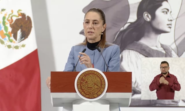 Acusa Sheinbaum a empresas farmacéuticas por incumplido con entrega