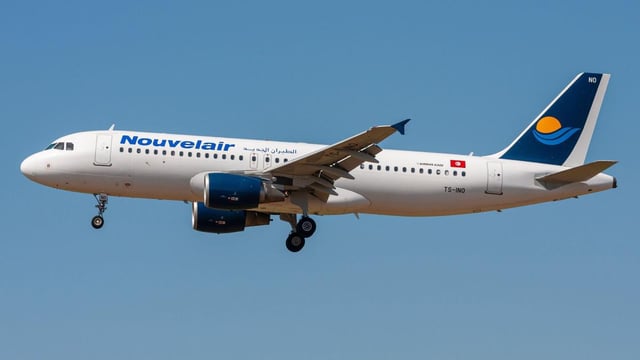 The Nouvelair flight was attempting to land at Nice having flown from Tunis