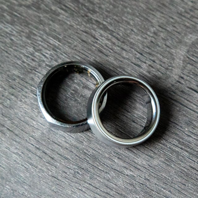 The Oura Ring 4 on the Oura Ring Gen 3