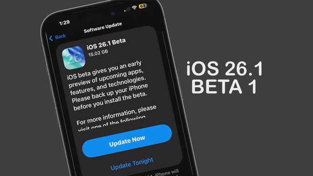 The launch of iOS 26 means that iOS 26.1 beta 1 couldn’t be far behind.