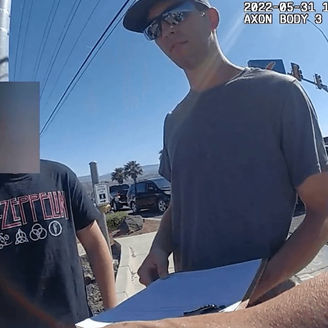 {p}The National News Desk obtained new body cam footage of Tyler Robinson, the man accused of assassinating political activist Charlie Kirk, dated back to an accident at a Utah intersection in 2022.{ }{/p}{p}{br}{/p}{p}The video from St. George Police Department in Utah, shows the aftermath of a vehicle accident where Robinson, who was 19 at the time, and another driver collided.{/p}{p}{br}{/p}{p}Neither driver was cited by police and no one appeared to suffer visible injuries at the time. Robinson appeared to cooperate with authorities and had called his mother to come help provide insurance information.{ } (Video provided by St. George Police Department){/p}