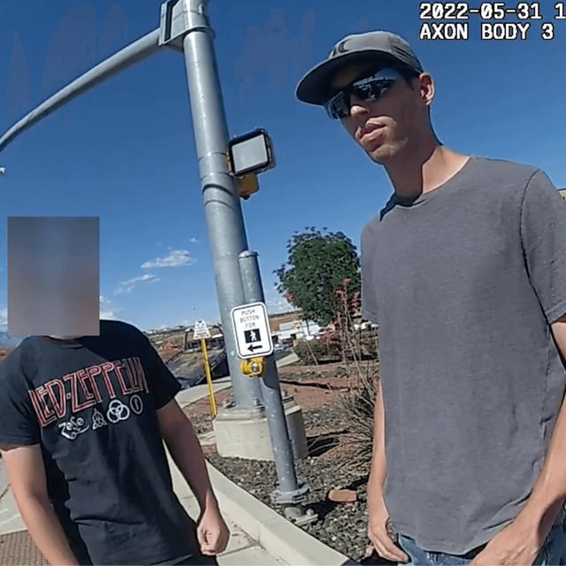 {p}The National News Desk obtained new body cam footage of Tyler Robinson, the man accused of assassinating political activist Charlie Kirk, dated back to an accident at a Utah intersection in 2022.{ }{/p}{p}The video from St. George Police Department in Utah, shows the aftermath of a vehicle accident where Robinson, who was 19 at the time, and another driver collided.{/p}{p}Neither driver was cited by police and no one appeared to suffer visible injuries at the time. Robinson appeared to cooperate with authorities and had called his mother to come help provide insurance information.{ } (Video provided by St. George Police Department){/p}
