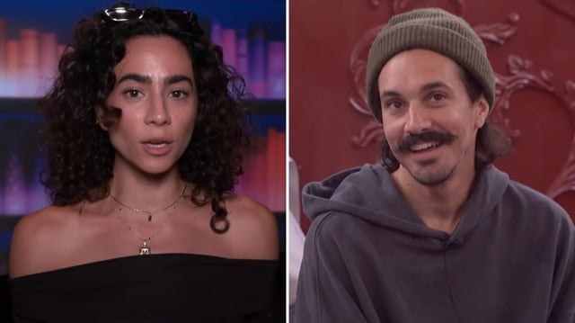 Morgan Pope and Vince Panaro on Big Brother Season 27