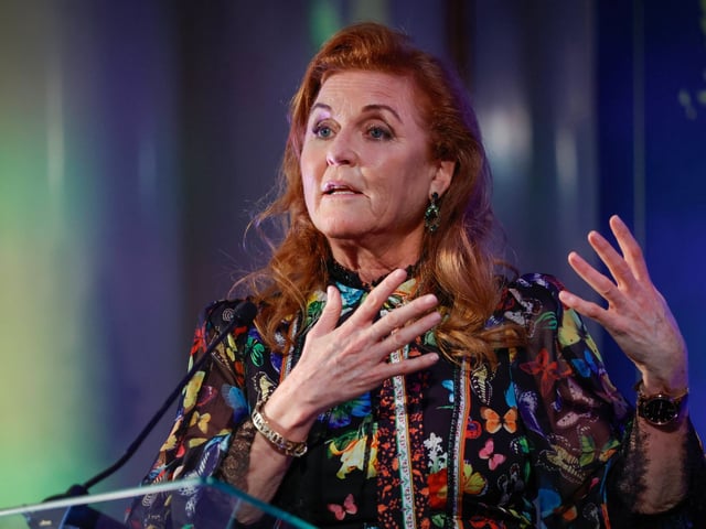 Sarah Ferguson, die Herzogin von York, war einst die Ehefrau von Prinz Andrew.