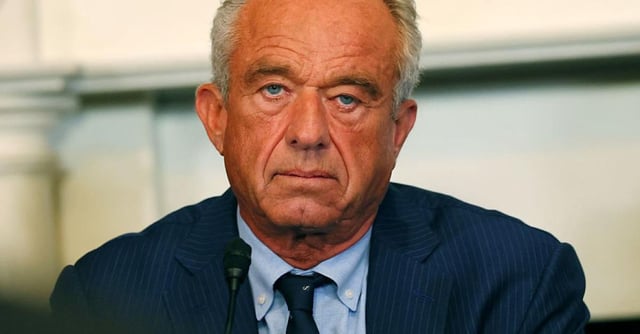 WASHINGTON, DC - JULY 15: U.S. Health and Human Services (HHS) Secretary Robert F. Kennedy Jr. a roundtable discussion on soil health in the Mike Mansfield Room at the U.S. Capitol on July 15, 2025 in Washington, DC. | Michael M. Santiago/Getty Images