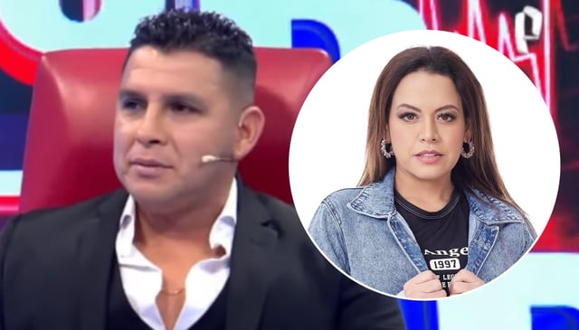 Néstor Villanueva cuenta la sorprendente razón detrás de su divorcio con Florcita Polo: “Yo pienso que fue por el perro” | Composición EC: El Valor de la Verdad (YouTube) / @florcitapolodiaz
